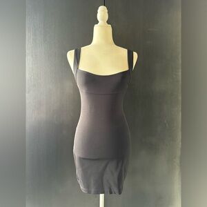 PLEIN SUD Black Bandage Style VTG Y2K Club Bodycon Sleeveless Mini Dress S